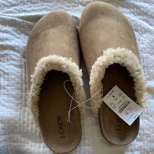 *NWT* j Crew slippers